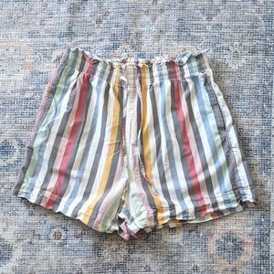 Free w/ Purchase Madewell Striped Pull On Shorts